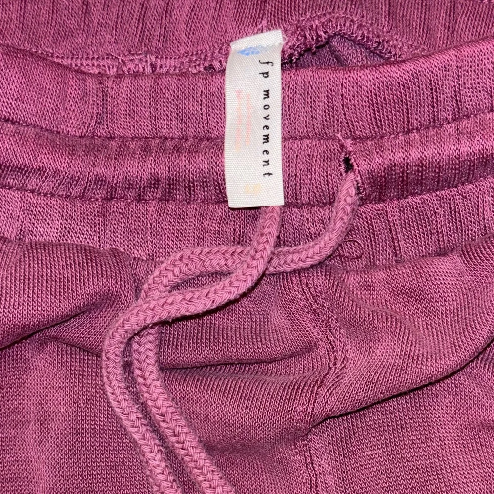 Maroon Free People Sweatpants